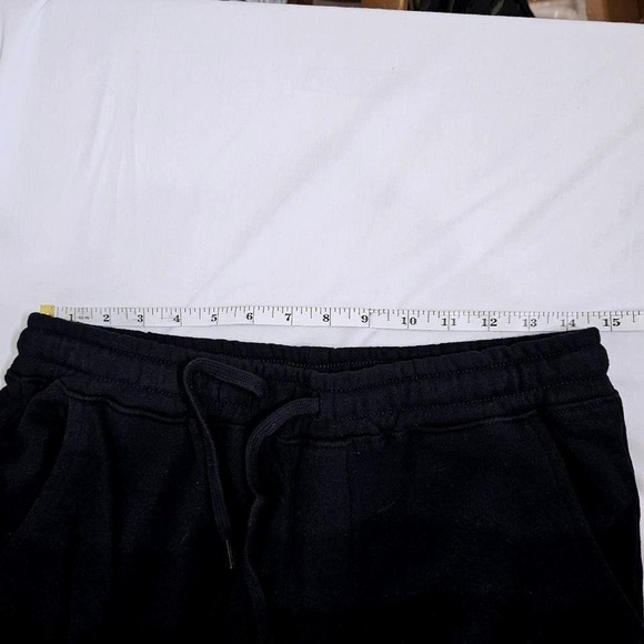 Yours Truly Black Faith Butterfly Graphic Sweatpants Women's Size S - Picture 7 of 8